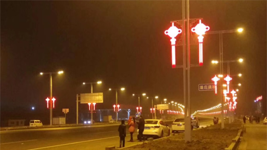天津市中國結景觀亮化